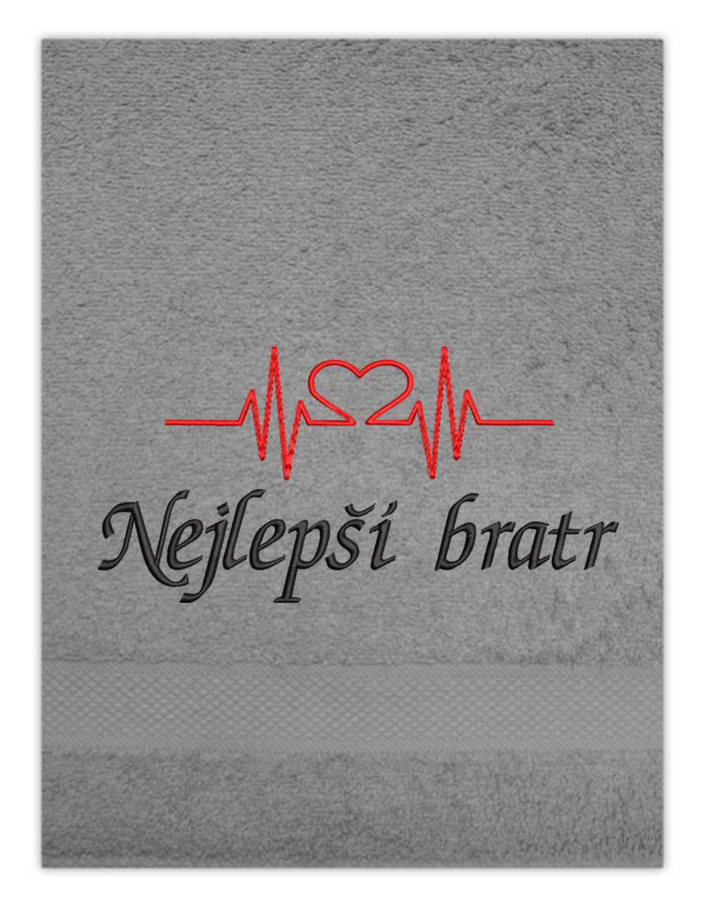 Ručník-Nejlepší bratr kardiogram