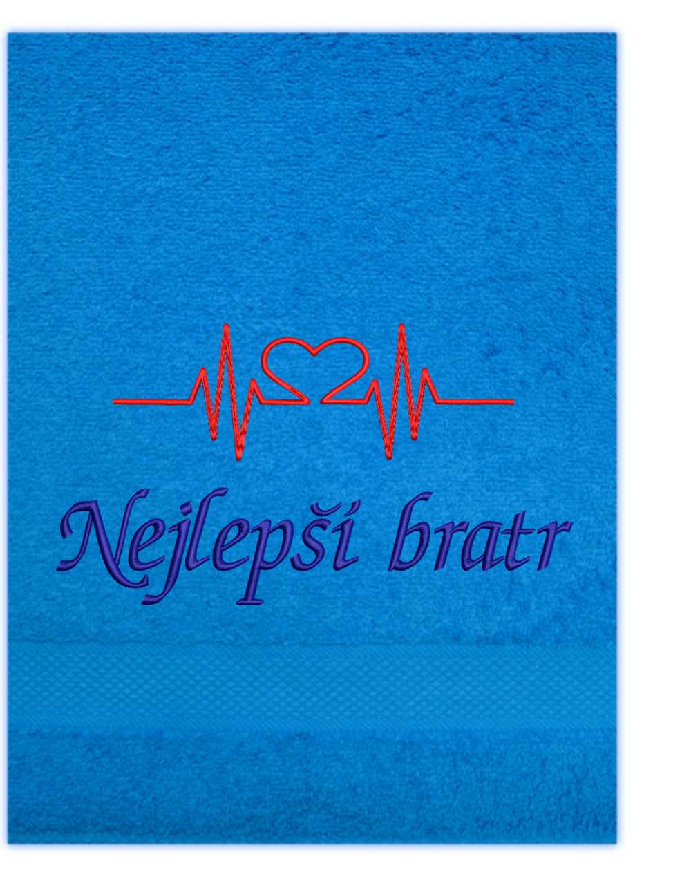 Ručník-Nejlepší bratr kardiogram