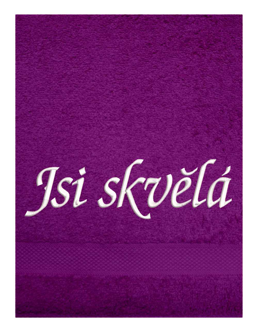 Ručník - Jsi skvělá