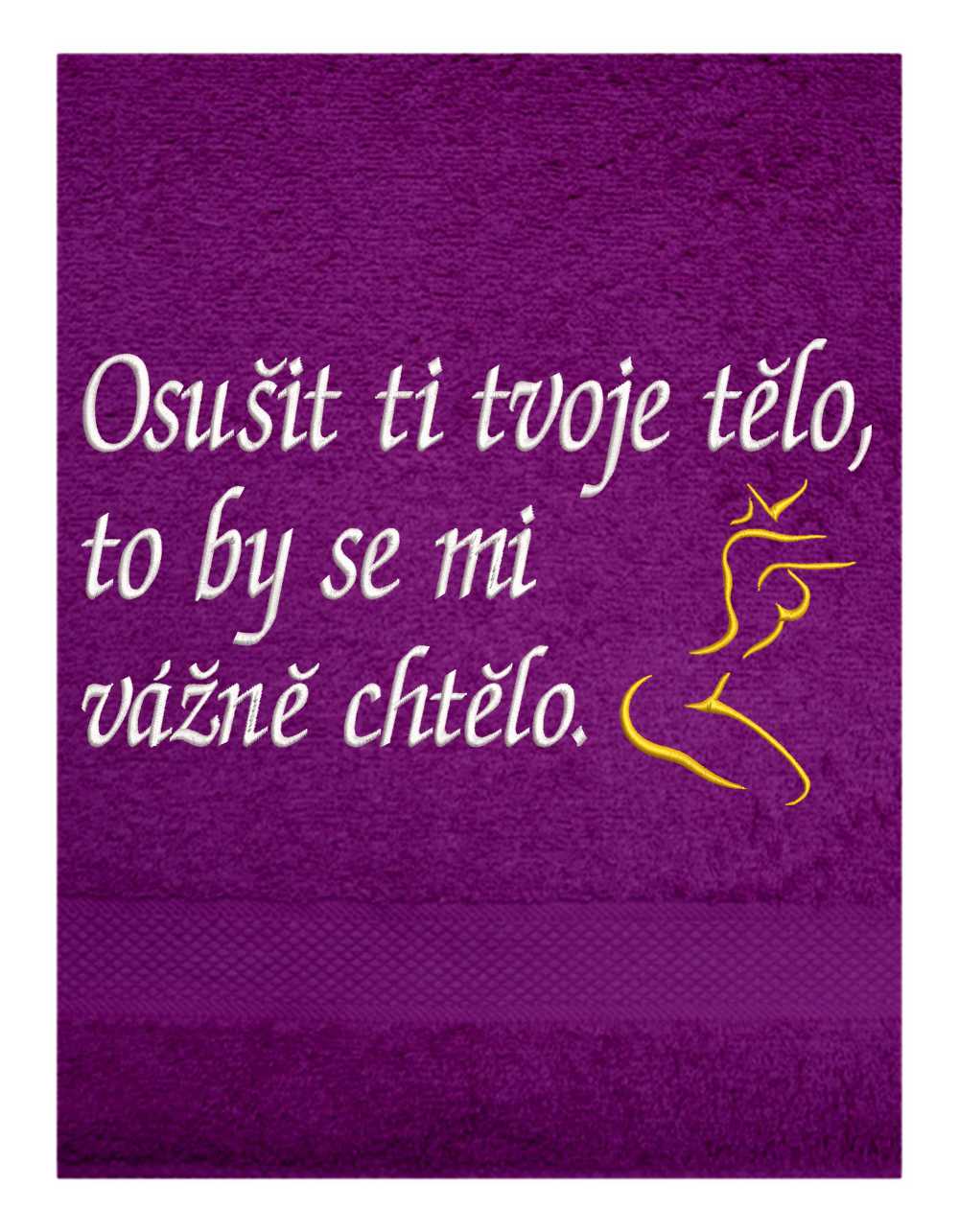 Ručník-Osušit ti tvoje tělo, to by se mi vážně chtělo ona.