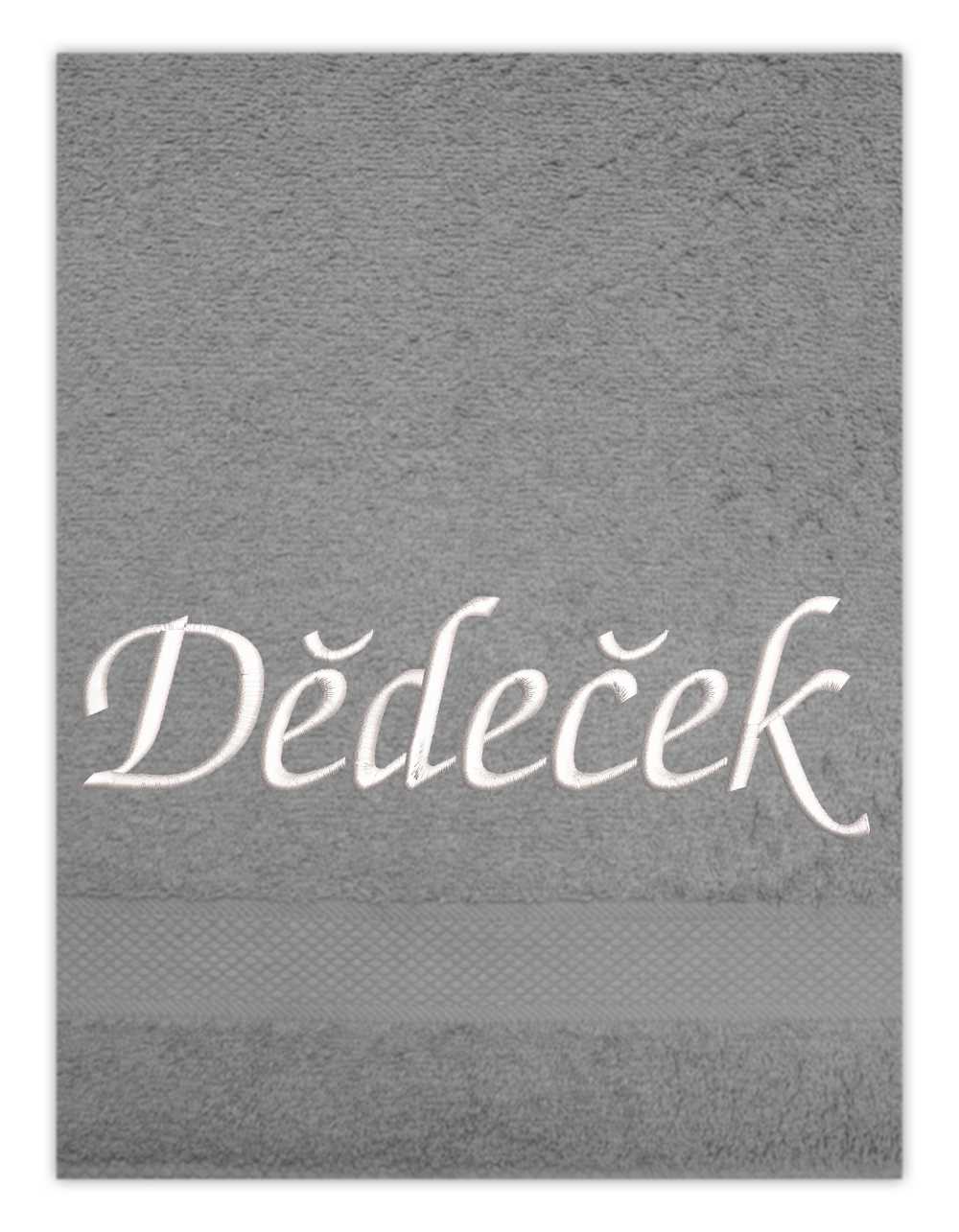 ručník rodina pro dědečka-Dědeček