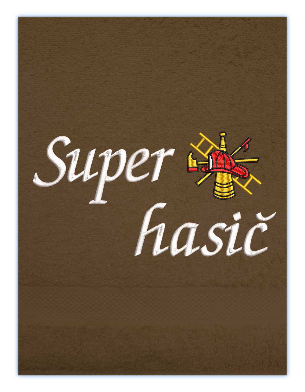 Ručník pro hasiče-Super hasič