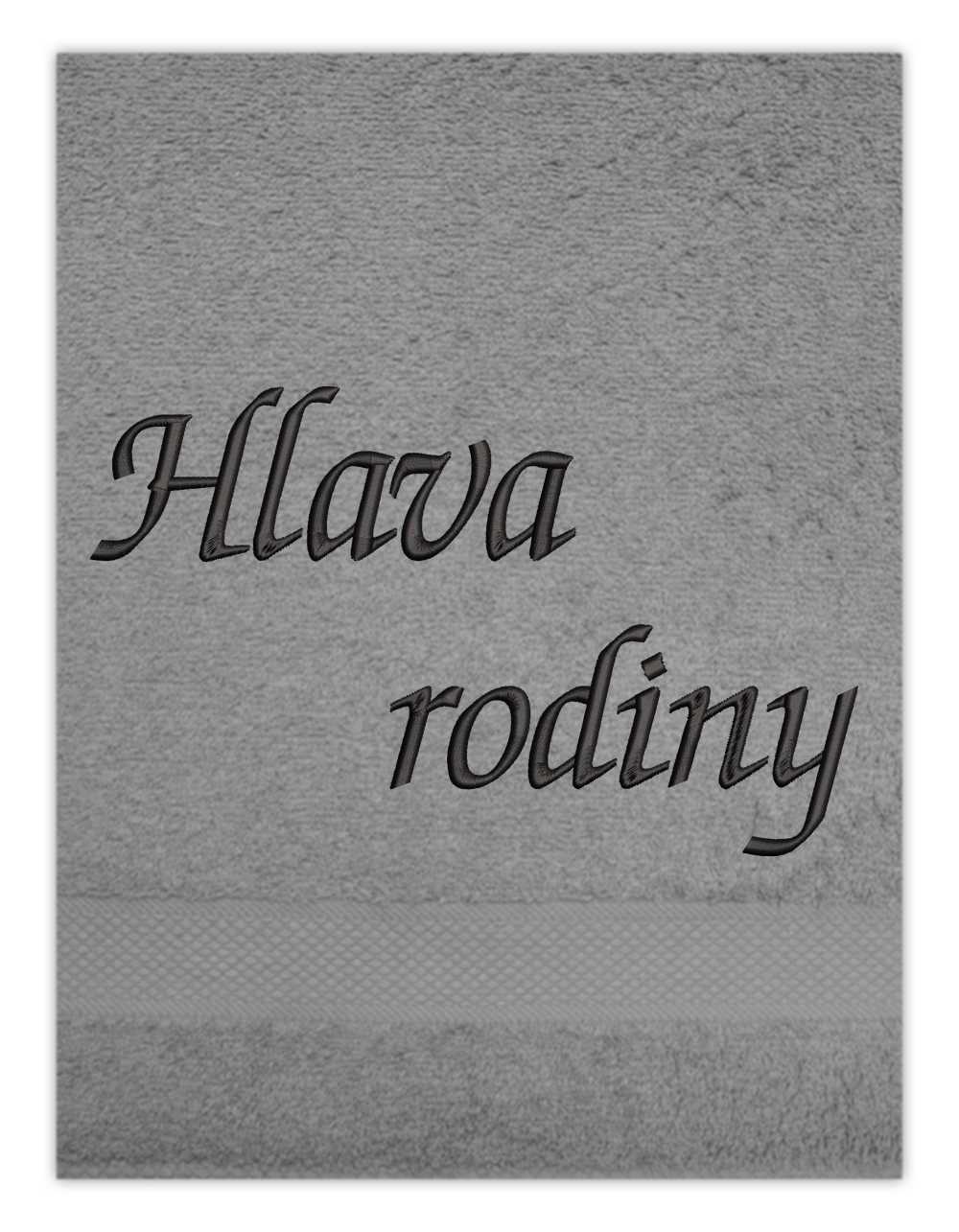ručník rodina-Hlava rodiny