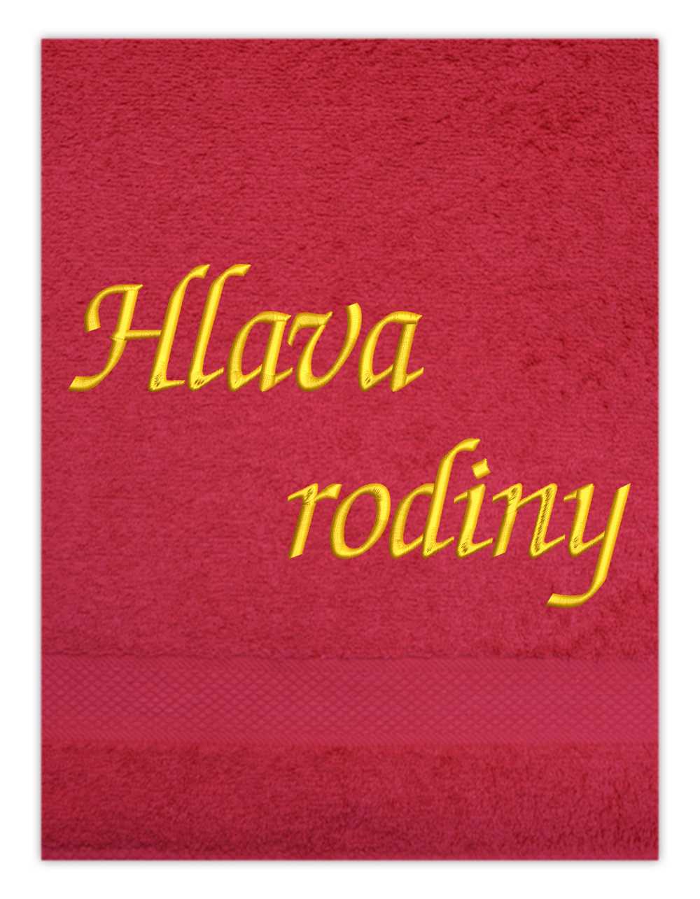 ručník rodina-Hlava rodiny