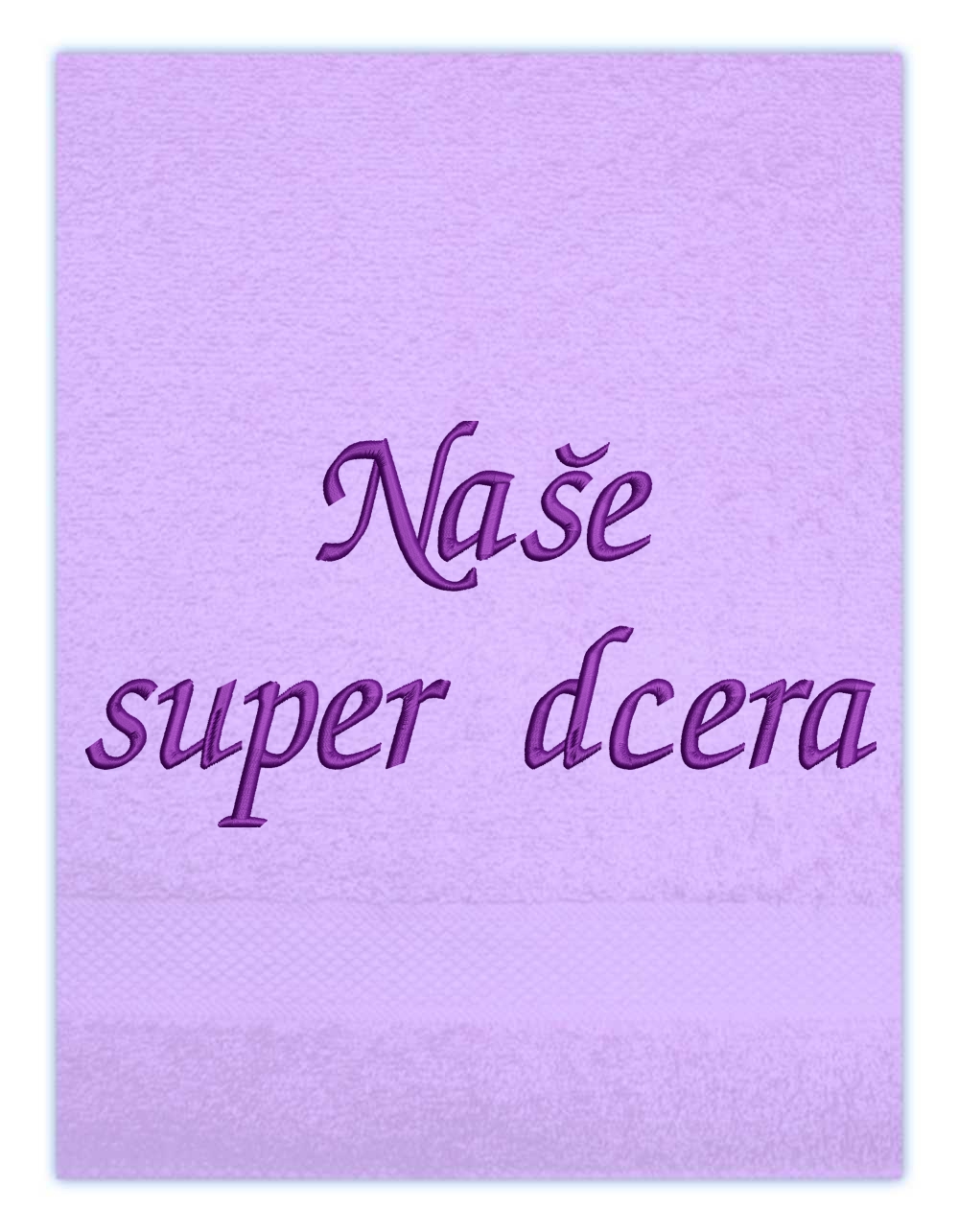 ručník rodina-Super dcera