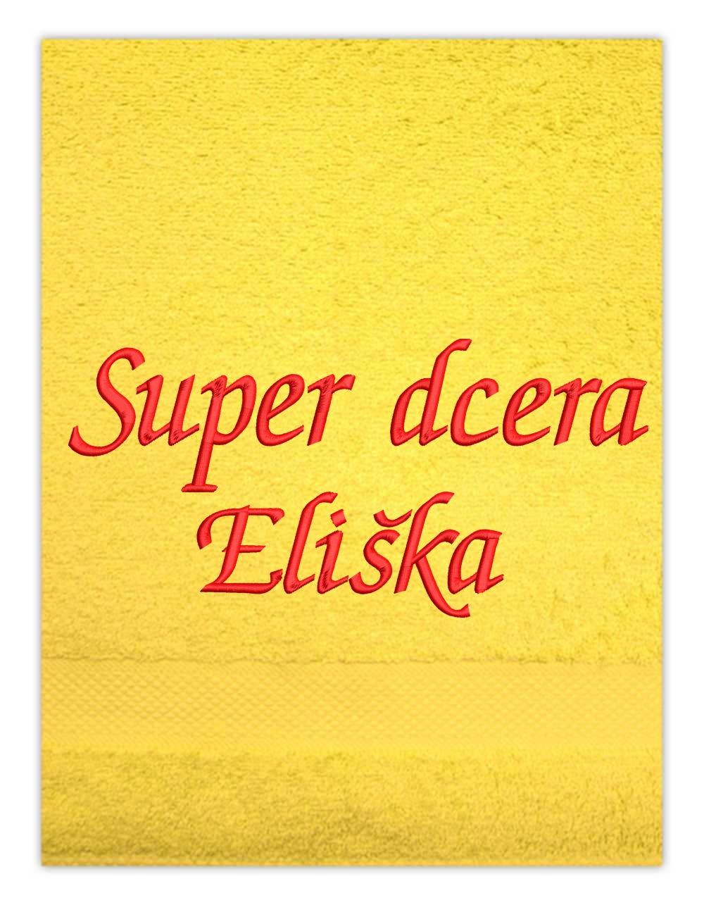 ručník rodina-Super dcera
