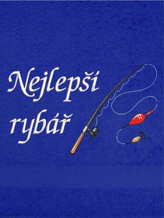 Ručník pro rybáře-Rybářský prut