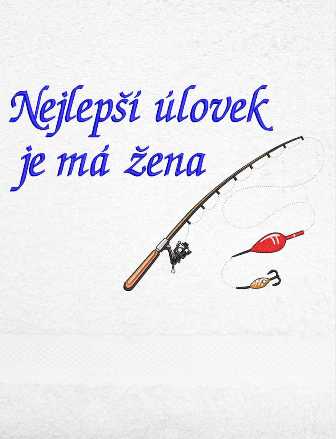 Ručník pro rybáře-Rybářský prut