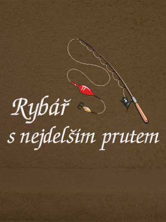 Ručník pro rybáře-Rybářský prut