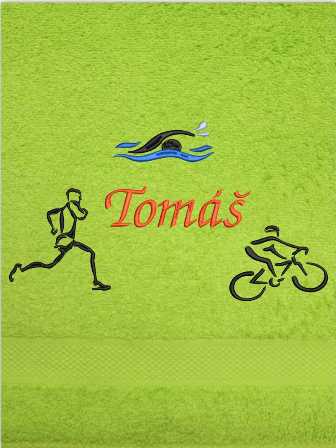 Ručník sport-Triatlon, ironman, železný muž