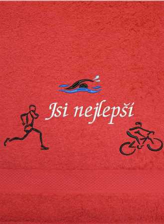 Ručník sport-Triatlon, ironman, železný muž