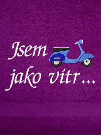 Osuška pro milovníky skútru - Skútr 1