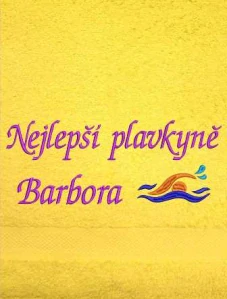 Ručník sport pro plavce - Nejlepší plavec, plavkyně