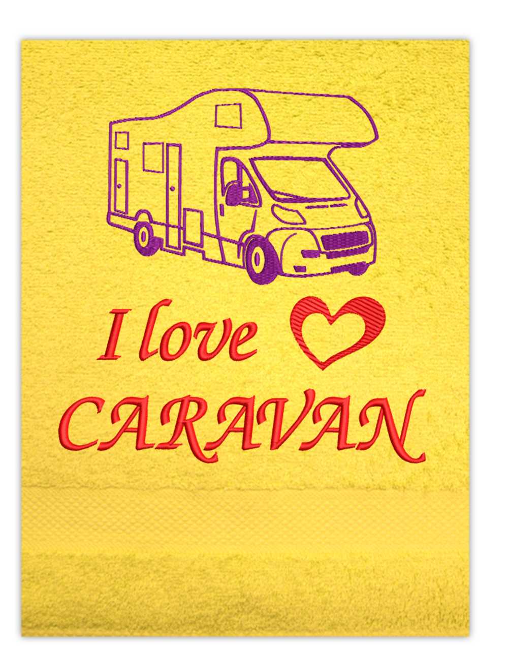 Osuška-I love Karavan