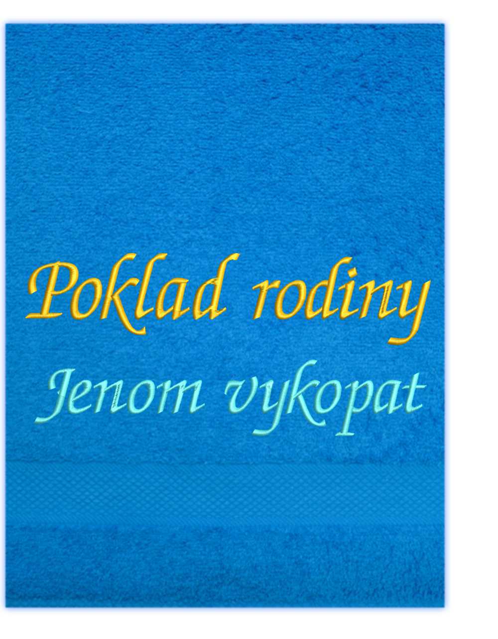 ručník rodina-Poklad rodiny