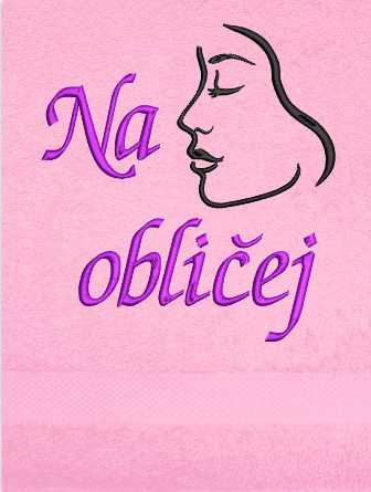 Osuška - Na obličej