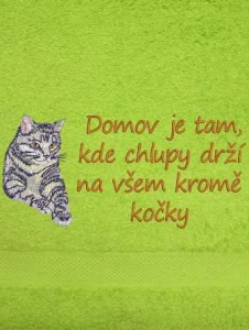 Osuška - Kočka Mourek
