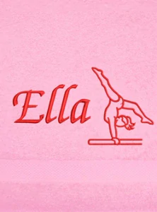 Ručník sport - Gymnastka kladina