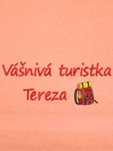 Ručník sport - Vášnivá turistka