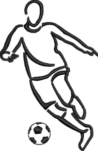 Ručník - fotbalista fut