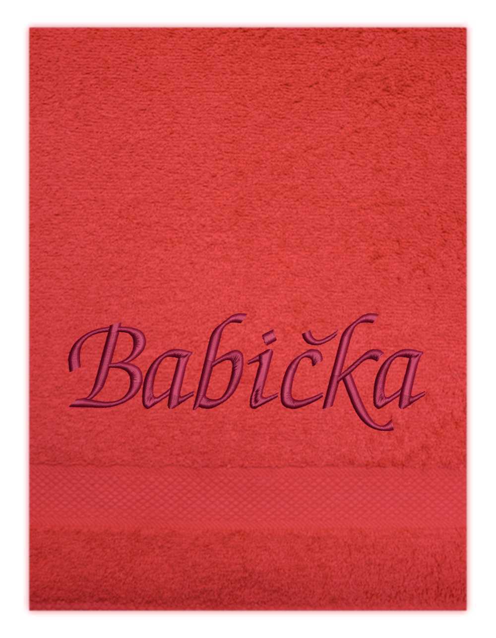osuška rodina pro babičku-Babička