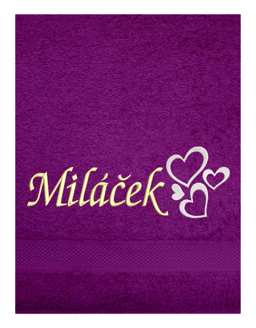 Ručník Valentýn - Miláček a srdíčka