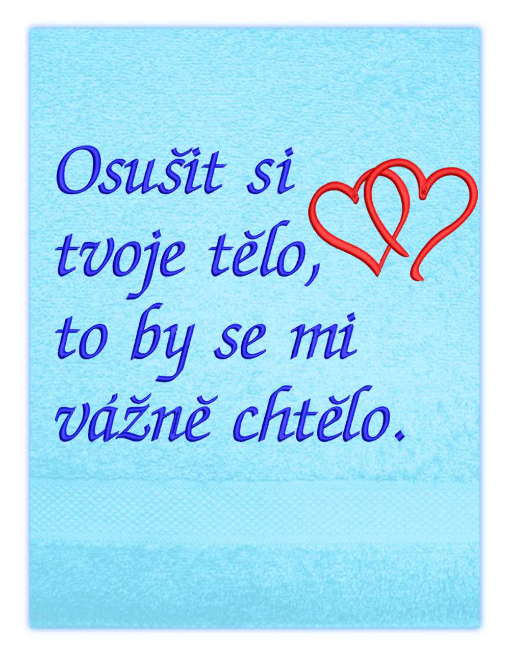 Ručník Valentýn - Srdíčka 6