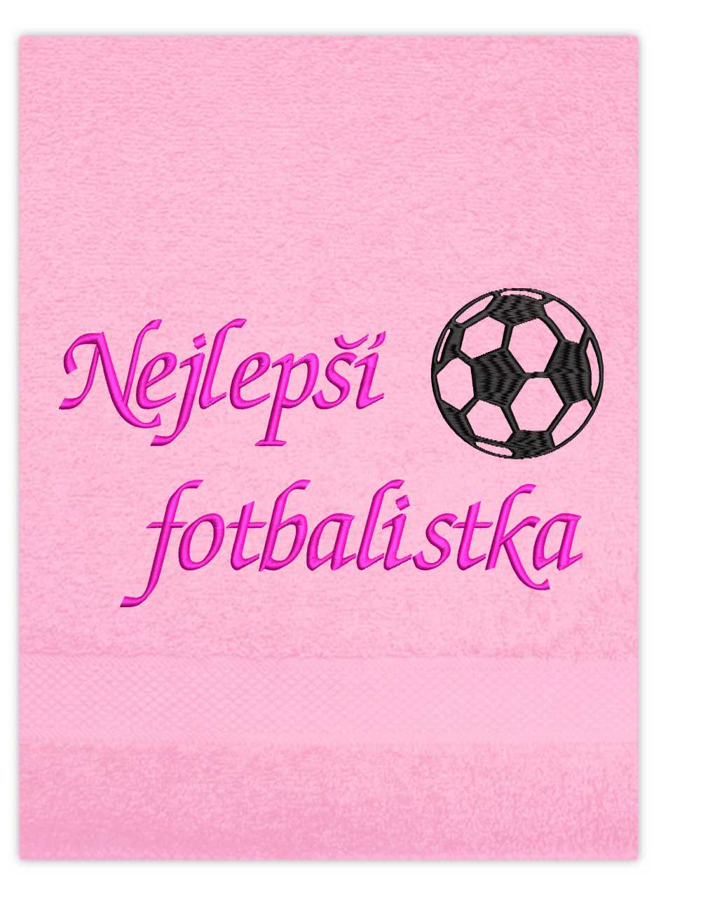 Ručník sport - Kopačák nejlepší fotbalista