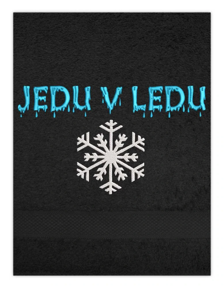 Ručník pro otužilce - Jedu v ledu