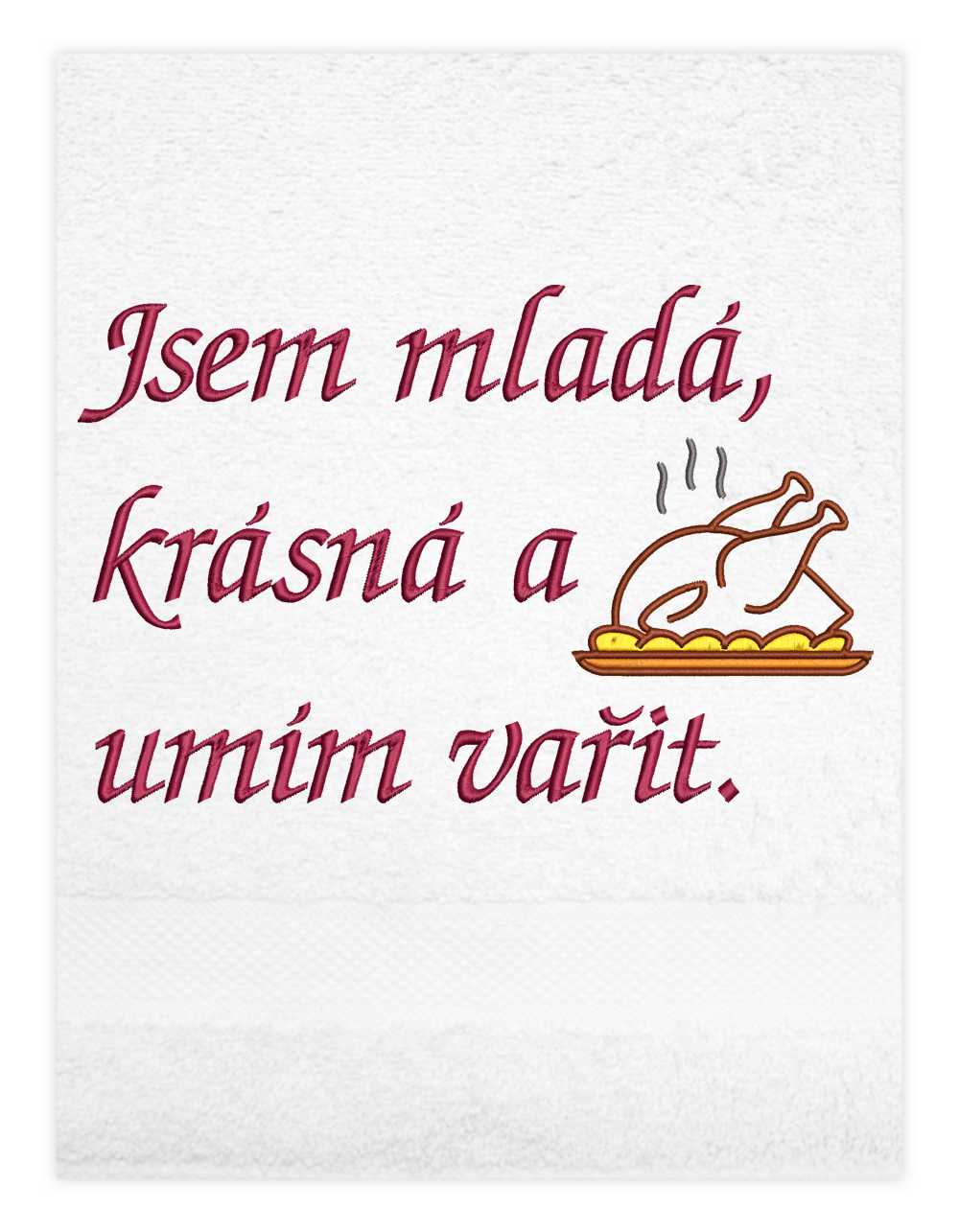 Osuška pro milovníky jídla - Kuře pečené