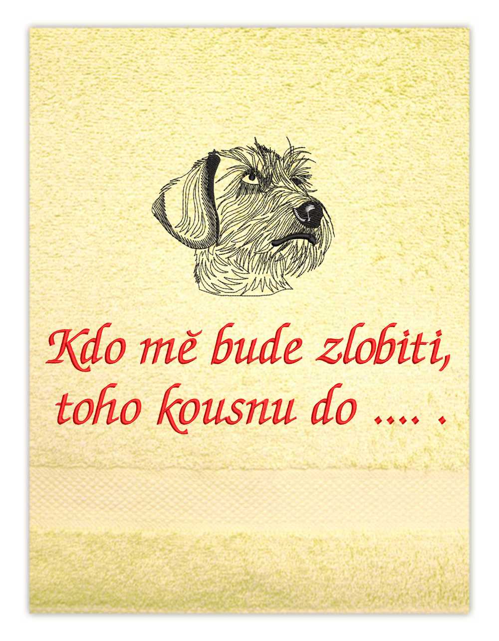 Ručník pes - Jezevčík