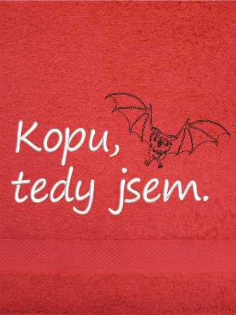 Osuška  pro jeskyňaře -Netopýr 17