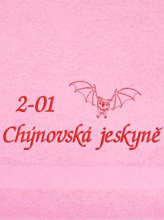 Ručník  pro jeskyňaře -Netopýr 17