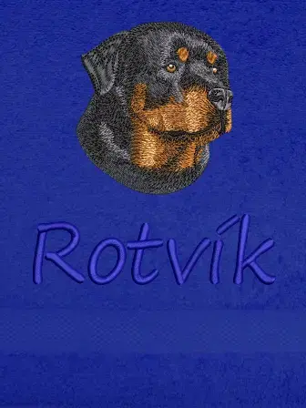 Osuška pes - Rotvajler