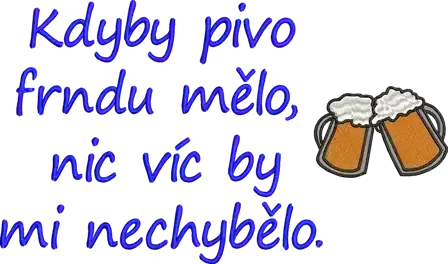 Osuška pro pivaře - Kdyby pivo ... pivo 2 