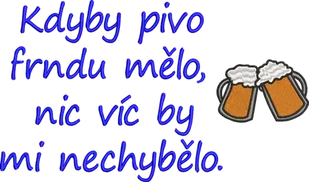 Ručník pro pivaře - Kdyby pivo ... pivo 2