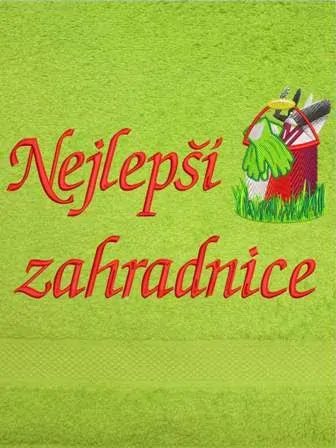 Ručník pro zahradnici - Nejlepší zahradnice