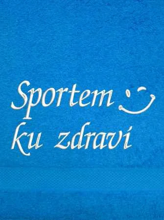 Osuška pro sportovce - Sportem ku zdraví