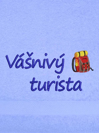 Ručník sport - Vášnivý turista