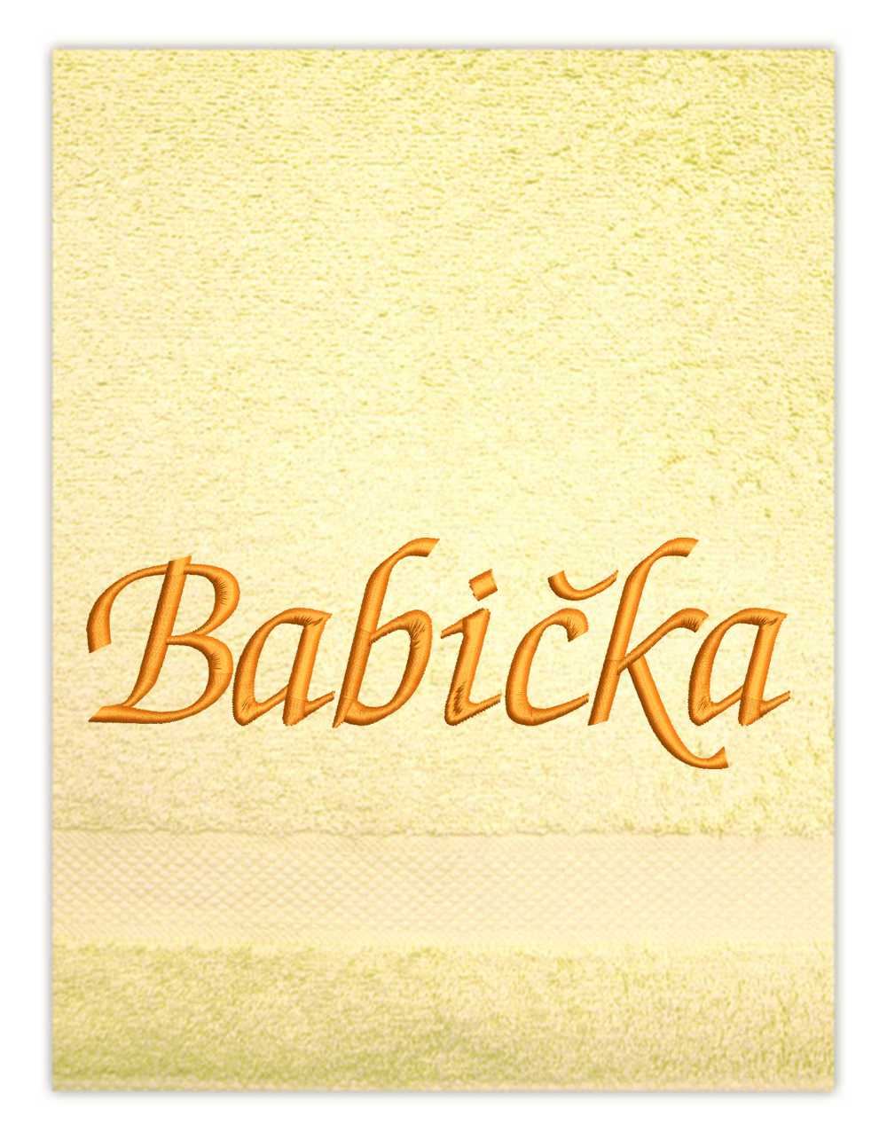 osuška rodina pro babičku-Babička