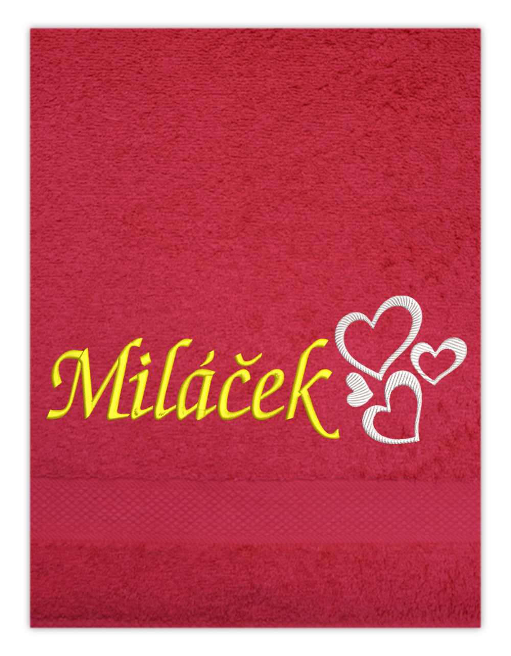 Ručník Valentýn - Miláček a srdíčka