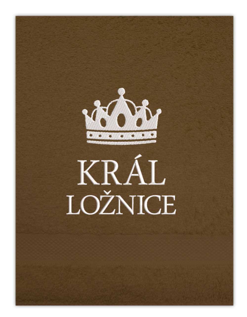 Ručník-Král ložnice