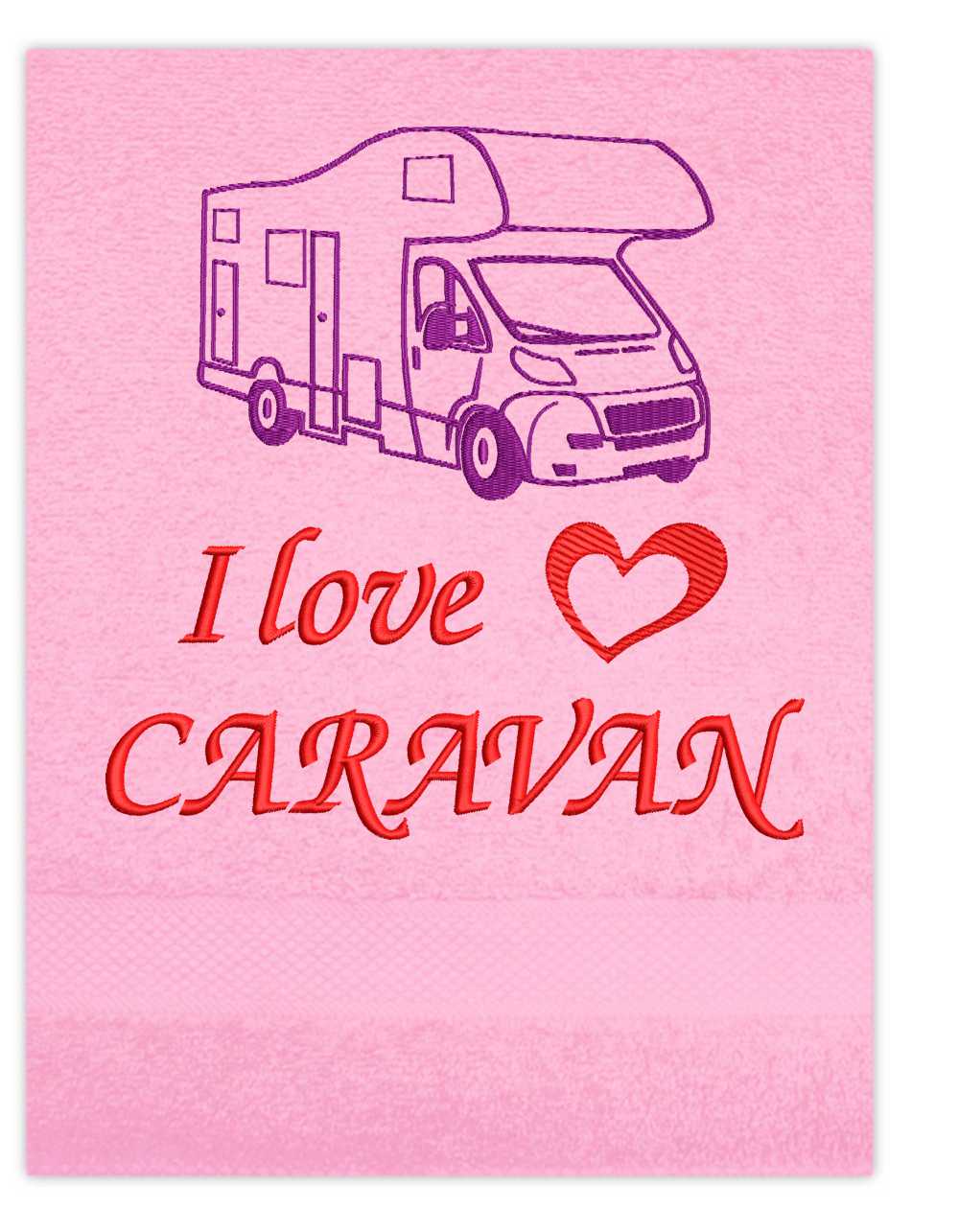 Ručník-I love Karavan