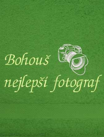 Osuška pro fotografa-Fotoaparát