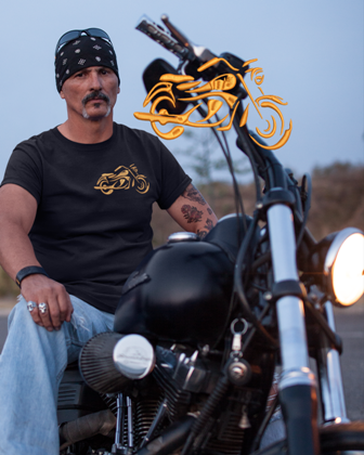 Tričko pro motorkáře - Chopper