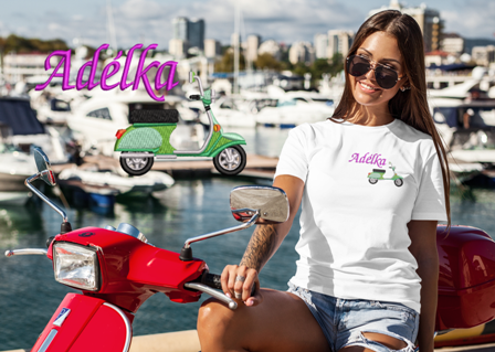 Tričko pro milovníky skútru - Skútr 2