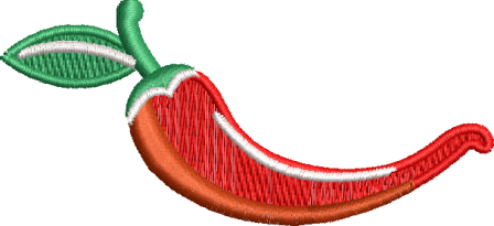 Zástěra pro kuchaře - Chilli paprička