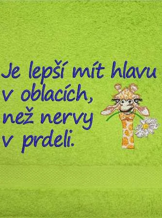 Osuška-Žirafa Dejzi