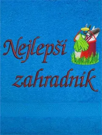 Osuška pro zahradníka - Nejlepší zahradník