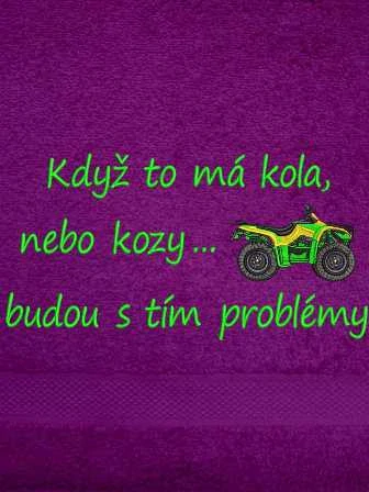 Osuška pro milovníky čtyřkolek - Čtyřkolka 